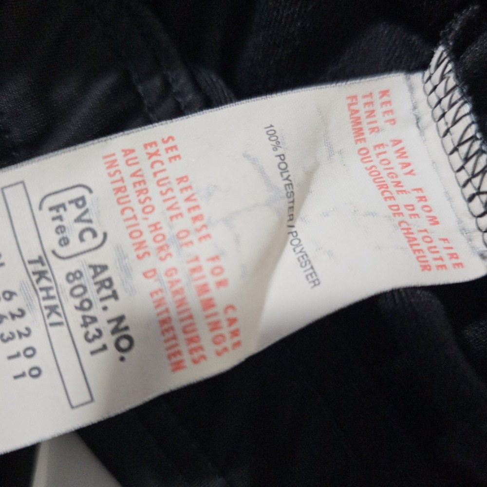 Puma Black Full Zip Track Jacket Womens XL White Stripe Retro Athletic Slim Fit - Picture 3 of 12